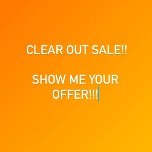 Things must go!! Show me your offer!!